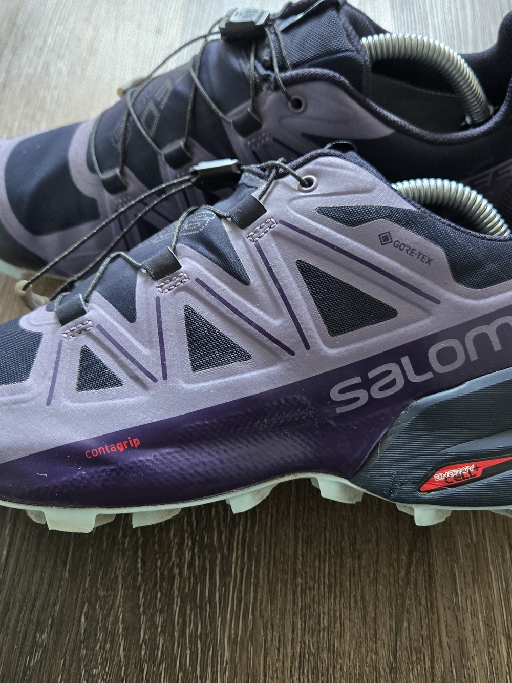 Salomon Purple Trail Running Shoes - GORE-TEX